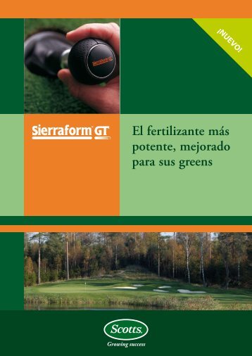 El fertilizante más potente, mejorado para sus greens