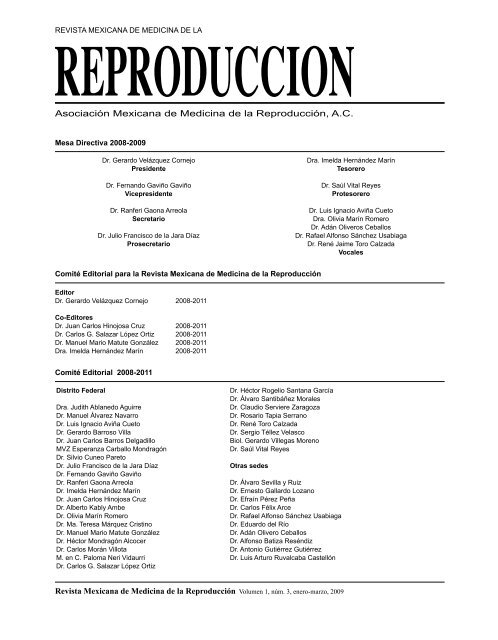 Revista Mexicana de Medicina - Asociación Mexicana de Medicina ...
