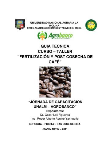 GUIA TECNICA CURSO – TALLER “FERTILIZACIÓN Y ... - Agrobanco