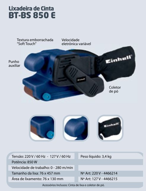 Clique aqui para fazer o download do catálogo Einhell 2011.