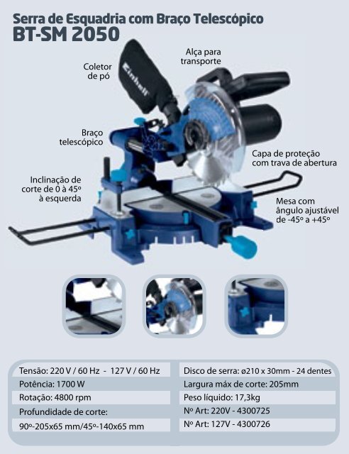 Clique aqui para fazer o download do catálogo Einhell 2011.