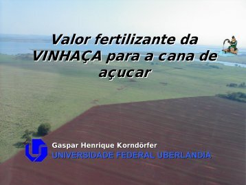 Vinhaca - FERTILIZANTE - Professor Gaspar Henrique Korndorfer