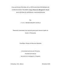 evaluacion nutricional de la fertilizacion nitrogenada de otoo