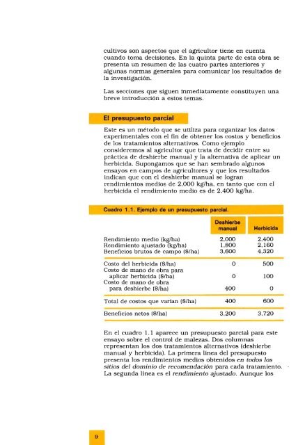 La formulación de recomendaciones a partir de datos ... - cimmyt