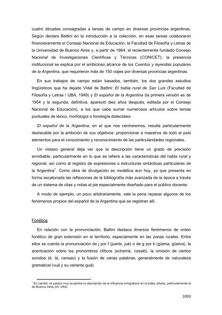 Libro de Actas del Congreso Regional de la Cátedra ... - UNGS