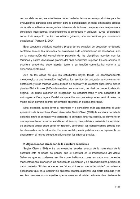 Libro de Actas del Congreso Regional de la Cátedra ... - UNGS