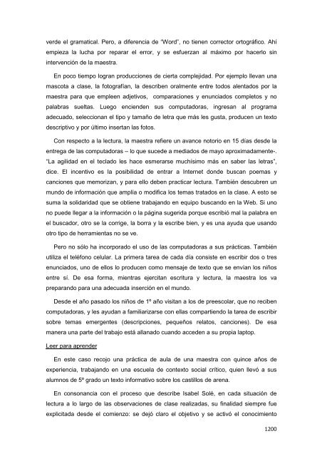 Libro de Actas del Congreso Regional de la Cátedra ... - UNGS