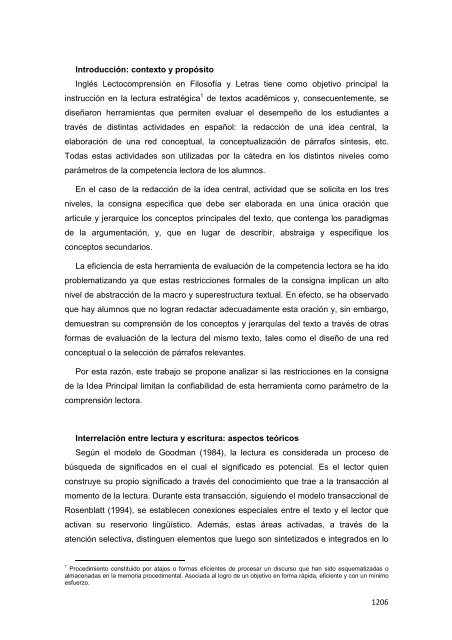 Libro de Actas del Congreso Regional de la Cátedra ... - UNGS