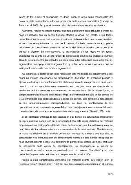 Libro de Actas del Congreso Regional de la Cátedra ... - UNGS