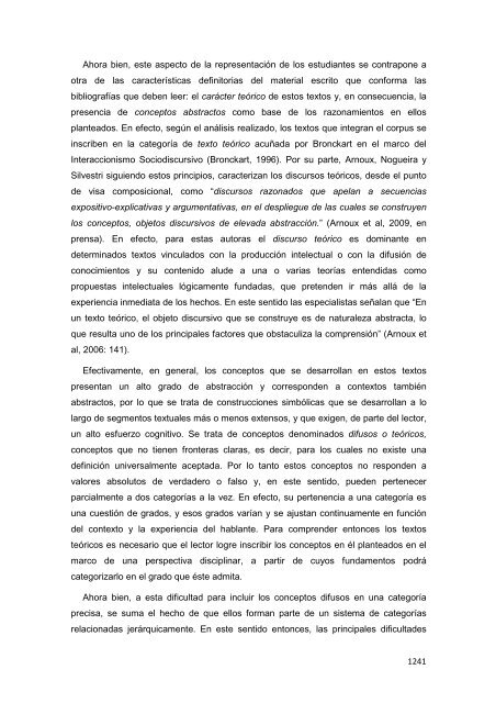 Libro de Actas del Congreso Regional de la Cátedra ... - UNGS