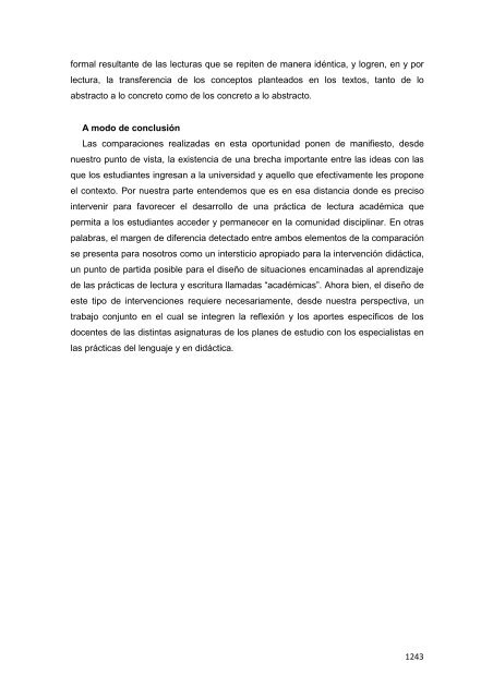 Libro de Actas del Congreso Regional de la Cátedra ... - UNGS