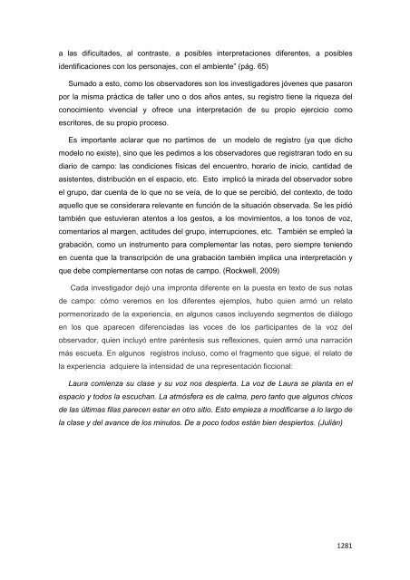 Libro de Actas del Congreso Regional de la Cátedra ... - UNGS