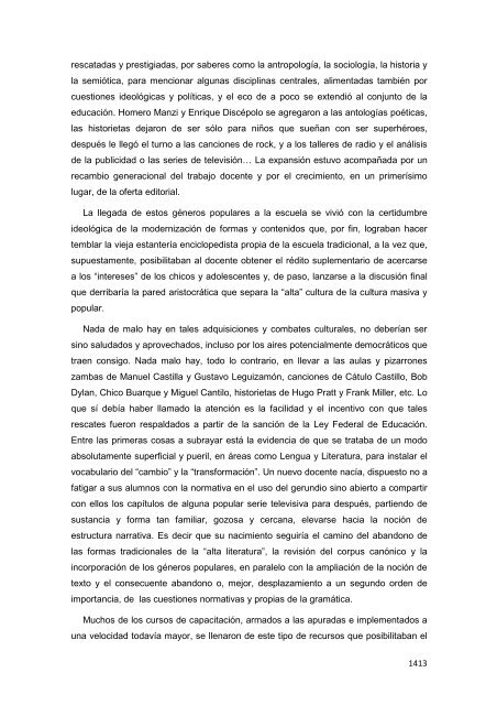 Libro de Actas del Congreso Regional de la Cátedra ... - UNGS