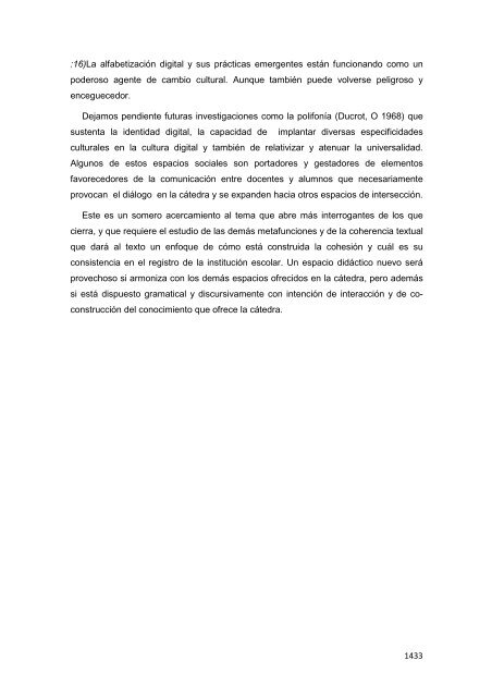 Libro de Actas del Congreso Regional de la Cátedra ... - UNGS