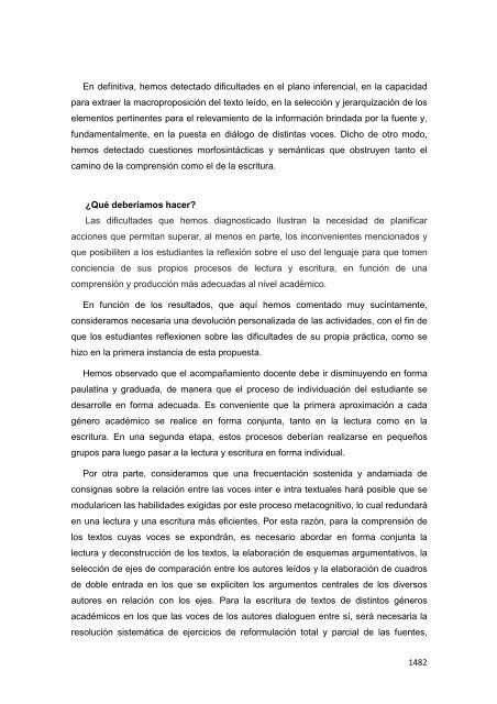 Libro de Actas del Congreso Regional de la Cátedra ... - UNGS