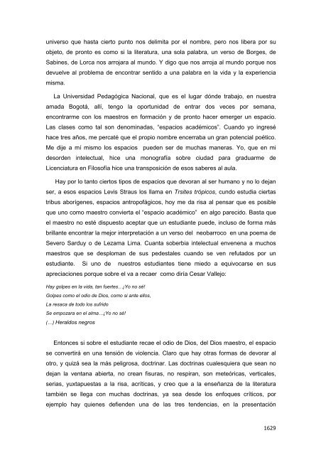 Libro de Actas del Congreso Regional de la Cátedra ... - UNGS