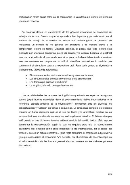 Libro de Actas del Congreso Regional de la Cátedra ... - UNGS