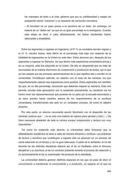 Libro de Actas del Congreso Regional de la Cátedra ... - UNGS