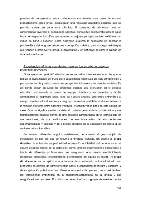 Libro de Actas del Congreso Regional de la Cátedra ... - UNGS