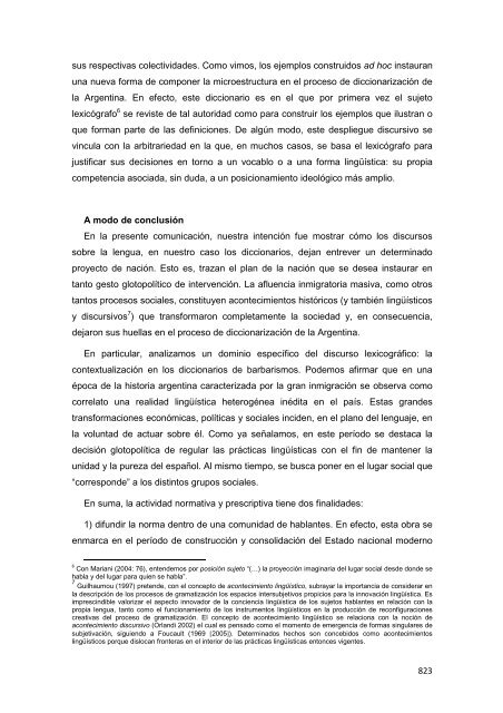 Libro de Actas del Congreso Regional de la Cátedra ... - UNGS