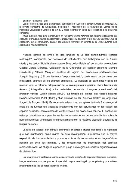 Libro de Actas del Congreso Regional de la Cátedra ... - UNGS