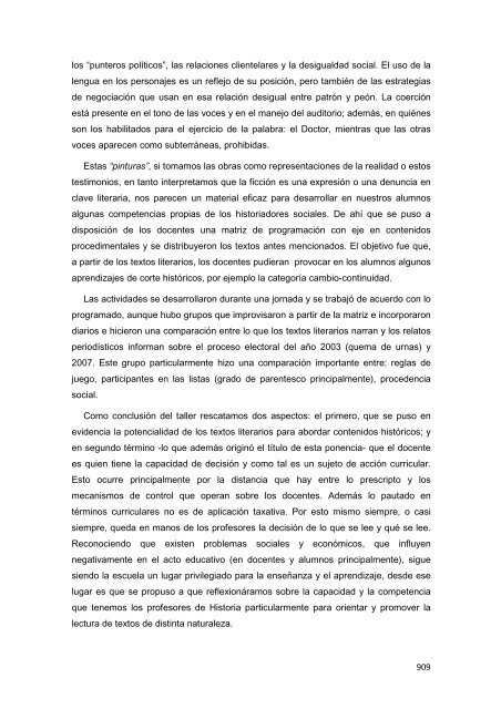 Libro de Actas del Congreso Regional de la Cátedra ... - UNGS