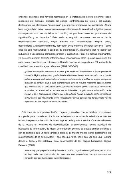 Libro de Actas del Congreso Regional de la Cátedra ... - UNGS