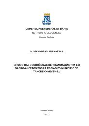 estudo das ocorrências de titanomagnetita em gabro-anortositos na ...