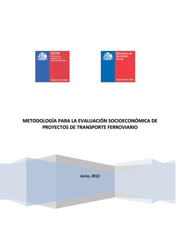 Transporte Ferroviario - Sistema Nacional de Inversiones ...