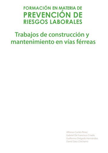 PREVENCIÓN DE - Librería - Fundación Laboral de la Construcción