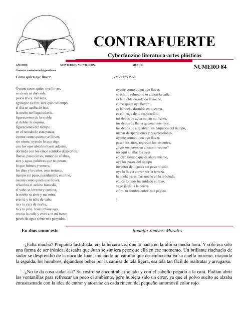 CONTRAFUERTE - RazonEs de SER