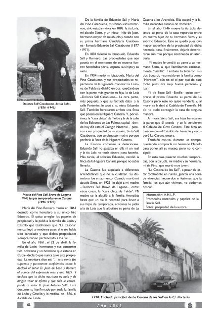 LA CASONA DE LOS SALL cab.indd - Guia Historico Cultural de Telde