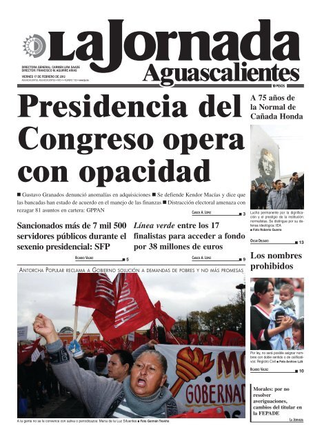 Los nombres prohibidos - Instituto de Educación de Aguascalientes