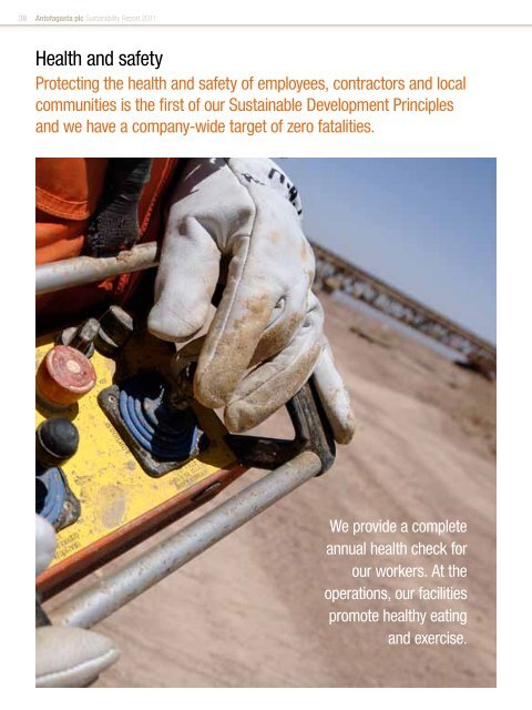 Sustainability Report - Antofagasta PLC