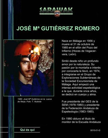 JOSÉ Mª GUTIÉRREZ ROMERO