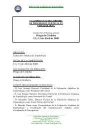 Dossier en formato pdf - Federacion Andaluza de Espeleología