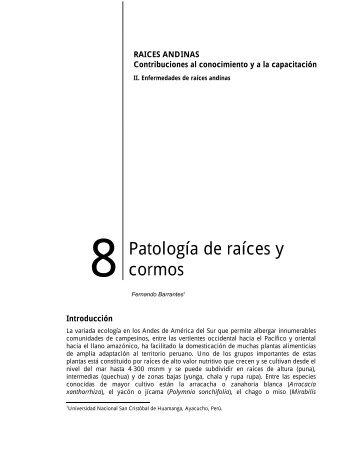 Patología de raíces y cormos