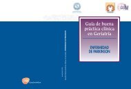 Guía de buena práctica clínica en Geriatría. ENFERMEDAD