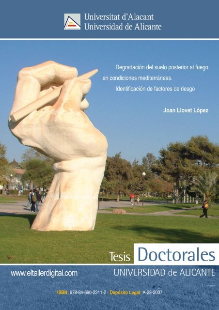 Joan Llovet López - RUA - Universidad de Alicante