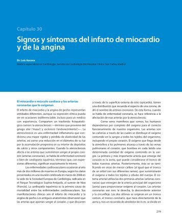 Signos y síntomas del infarto de miocardio y de ... - Fundación BBVA