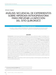 análisis secuencial de experimentos sobre hiperoxia intraoperatoria ...