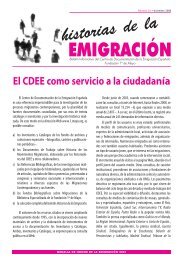 EMIGRACIÓN - Fundación 1º de Mayo - CCOO