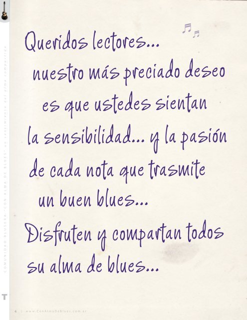 6º Edición - Con Alma de Blues