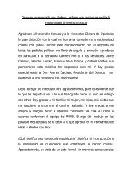 Discurso pronunciado por Norbert Lechner con motivo de recibir la ...