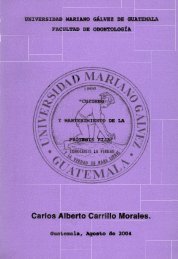 Carlos Alberto Carrillo Morales. - Universidad Mariano Gálvez