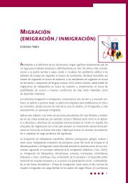 migración (emigración / inmigración) - Aula Intercultural