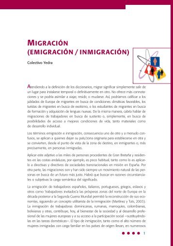 migración (emigración / inmigración) - Aula Intercultural