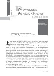 postcolonialismo, emigracion y alteridad de gabriel bello reguera