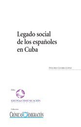 Legado social de los españoles en Cuba - Crónicas de la Emigración