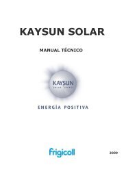 Manual técnico - Kaysun